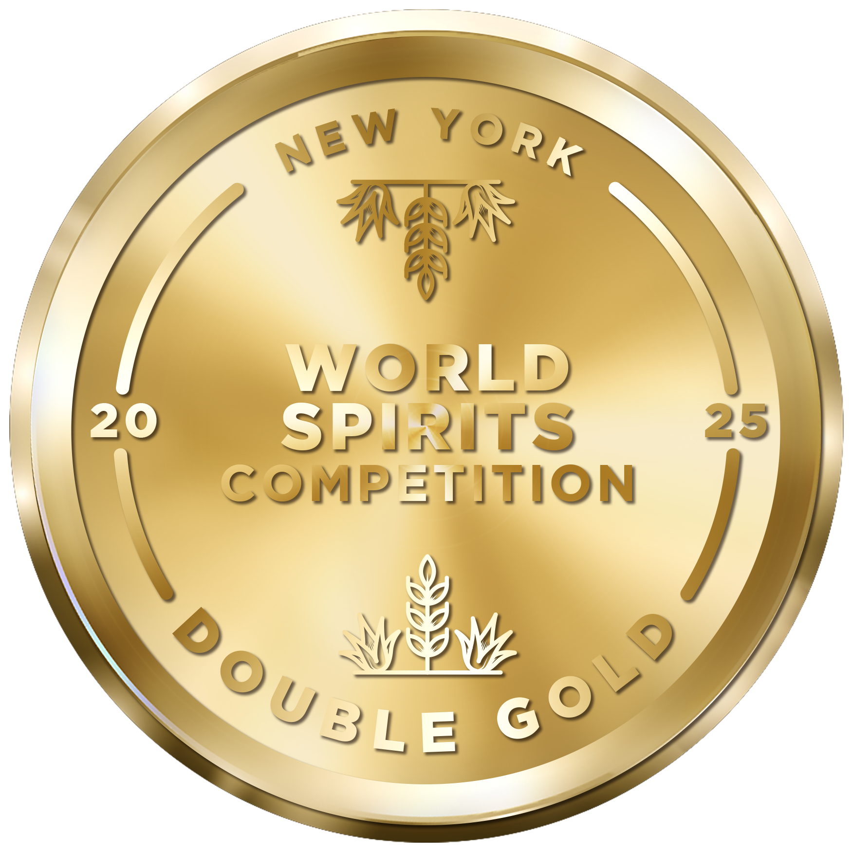 Double Gold medal from the 2025 New York World Spirits Competition