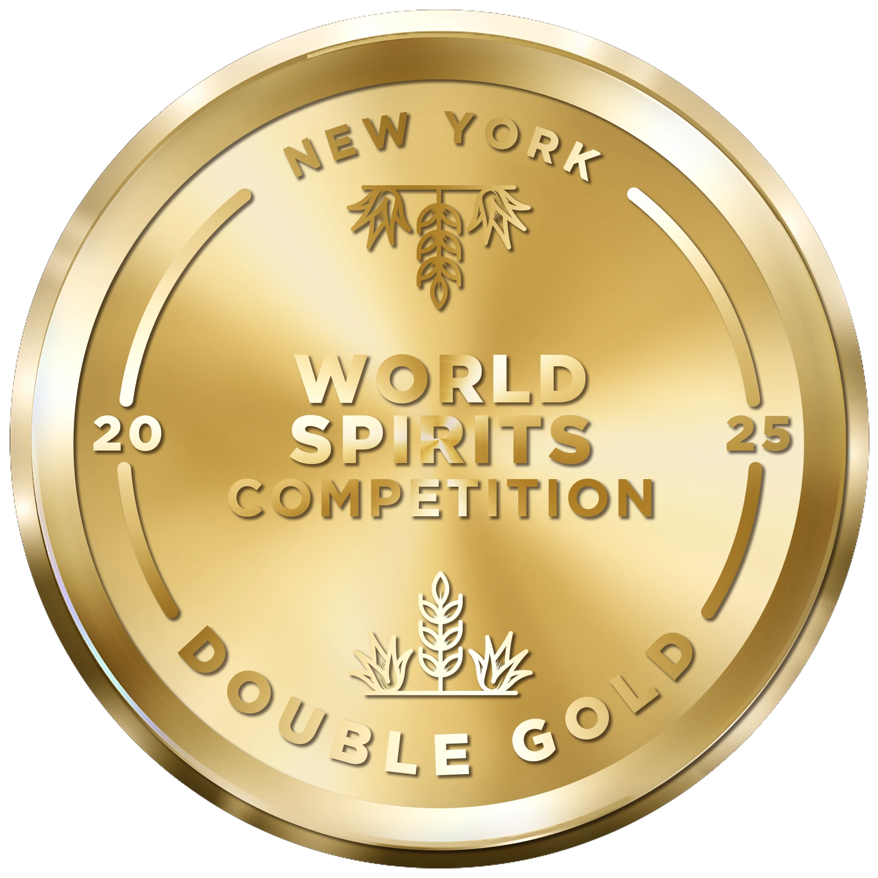 Double Gold medal from the 2025 New York World Spirits Competition